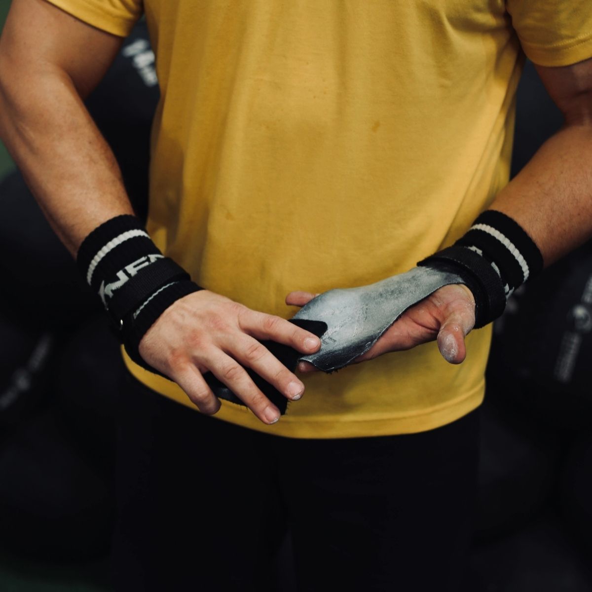 Luvas Hand Grip Couro