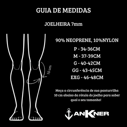 Joelheira 7mm