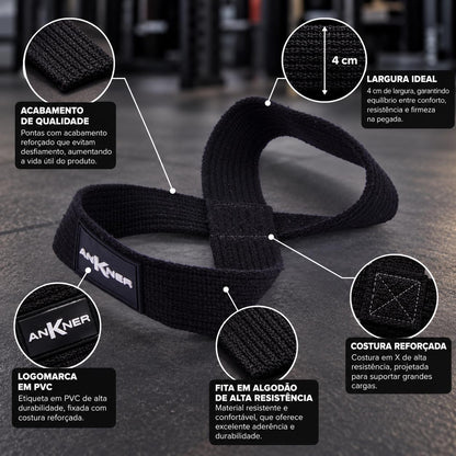 Strap de Musculação Tipo 8